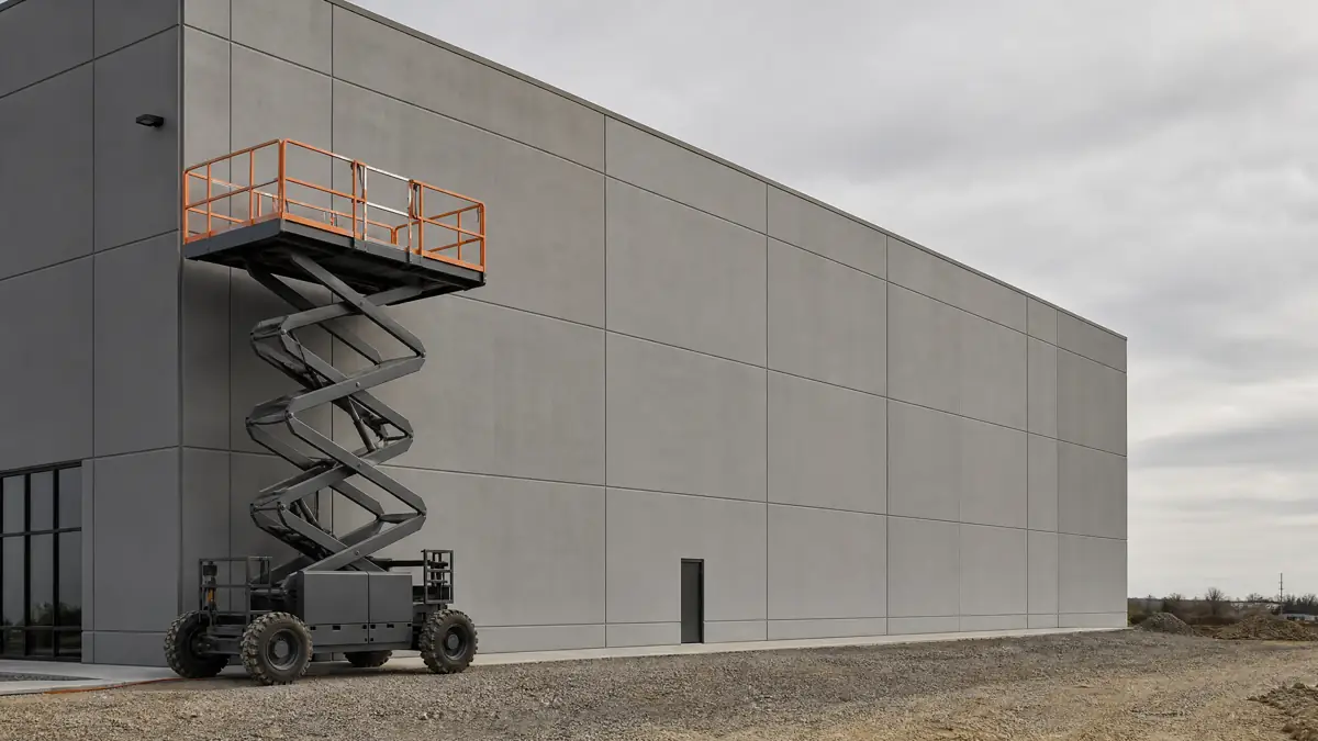 Boom Lifts jobsite access in Las Vegas